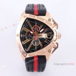 Best Quality Copy Lamborghini Spyder 9004 Rose Gold Chrono Watch